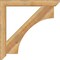 Ekena Millwork Westlake Slat Rough Sawn Bracket, Western Red Cedar, 4"W x 40"D x 40"H BKT04X40X40WTL06RWR - alternate 4
